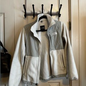 North Face White Fleece